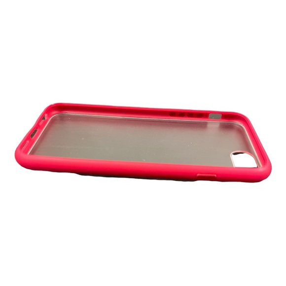 iPhone Clear & Pink Case For Apple iPhone 6/ 7 / 8G Plastic Case To Custom Decor - Picture 3 of 6